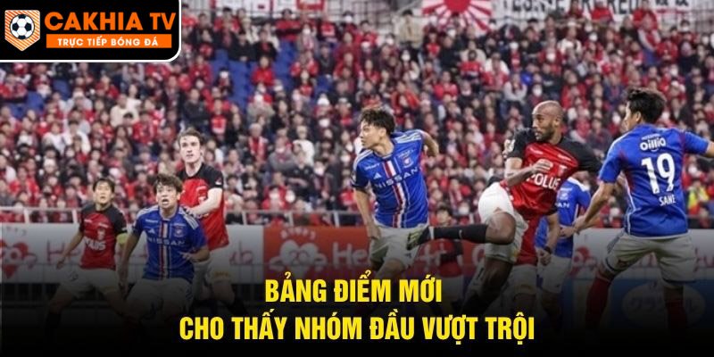 Bảng điểm mới cho thấy nhóm đầu vượt trội