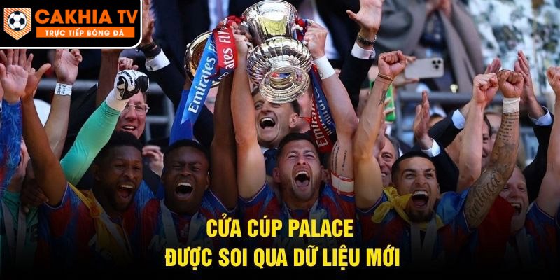 Cửa cúp Palace được soi qua dữ liệu mới
