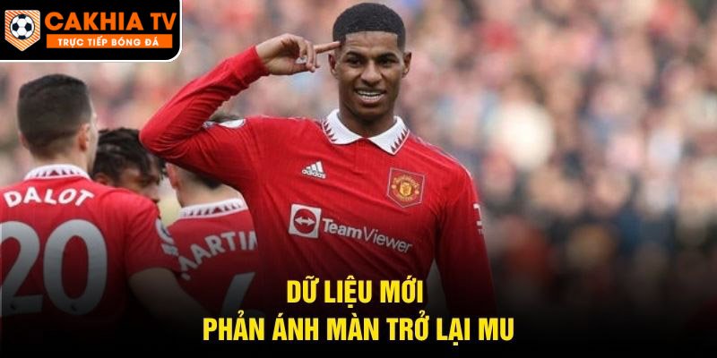 Dữ liệu mới phản ánh màn trở lại MU