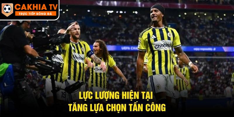 Lực lượng hiện tại tăng lựa chọn tấn công