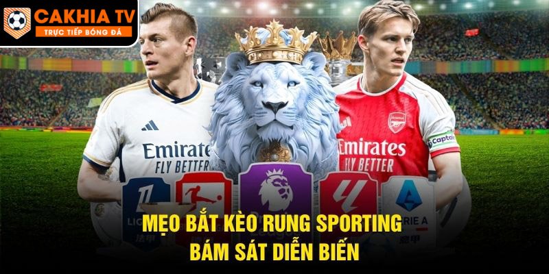 Mẹo bắt kèo rung Sporting bám sát diễn biến