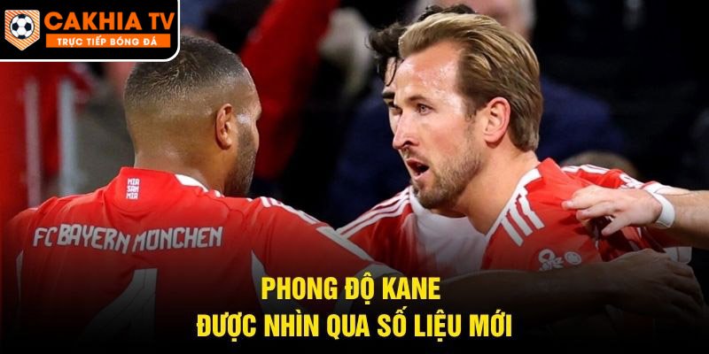 Phong độ Kane được nhìn qua số liệu mới