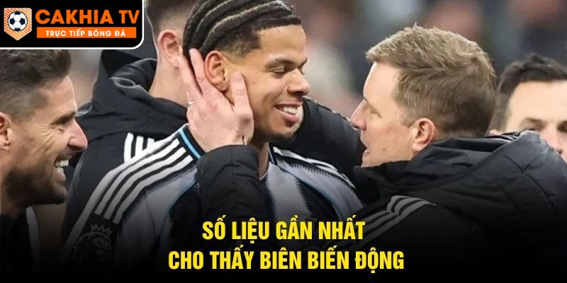 Số liệu gần nhất cho thấy biên biến động