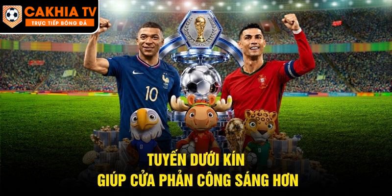 Tuyến dưới kín giúp cửa phản công sáng hơn